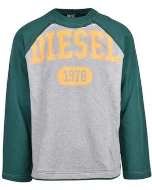 DIESEL Sweatshirts - Vert