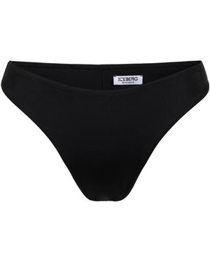 Iceberg Badmode ,Zwart ,Clean Line Bikini Bottoms