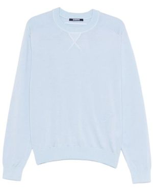 Jacquemus Round-Neck Knitwear - Blue