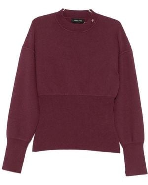 Anine Bing Sweatshirts - Morado