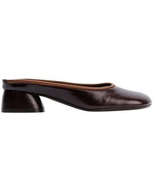 Poeve Heeled Mules - Braun