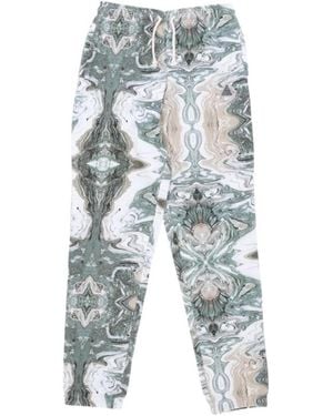 Huf Broeken ,Groen ,Trainingsbroek - Blauw