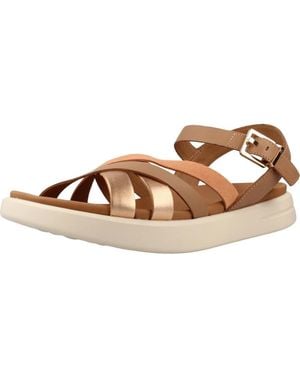 Geox Flat Sandals - Marron