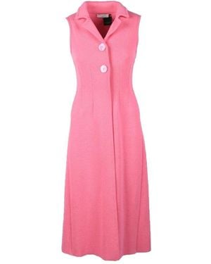 Charlott Midi Dresses - Pink