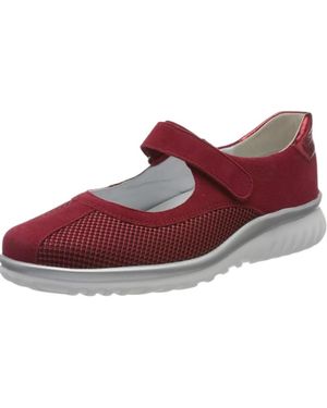 SOLIDUS Sportliche Slipper - Rot