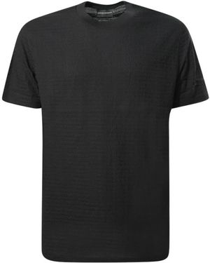 Emporio Armani T-Shirts Und Poloshirts Schwarz
