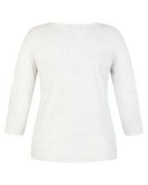Rabe Einfarbiges T-Shirt - Weiß