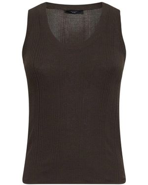 Weekend by Maxmara Sleeveless Tops - Marrón