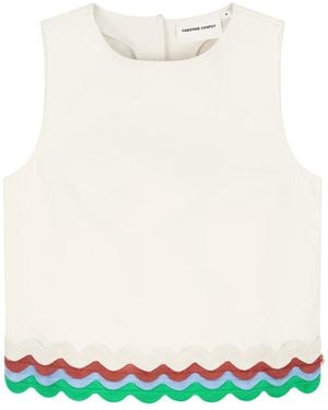 FABIENNE CHAPOT Tops ,Denim Ursa Top - Wit