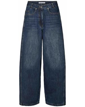 Rabens Saloner Loose-Fit Jeans - Blau