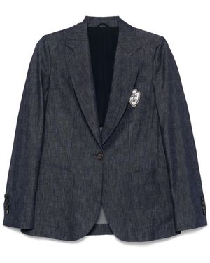 Brunello Cucinelli Blazers - Blue
