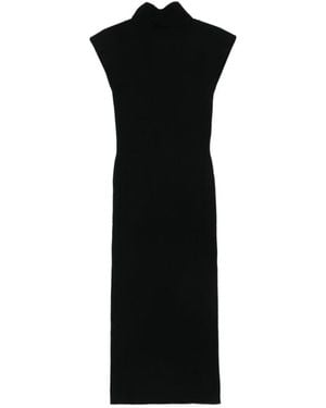 Alberta Ferretti Midi Dresses - Black
