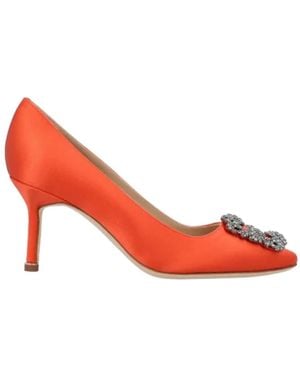 Manolo Blahnik Shoes > heels > pumps - Rouge