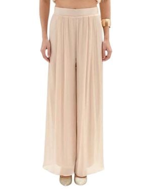 Rinascimento Wide Trousers - Neutro
