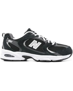 New Balance Schwarze Sneakers Mit Dicker Sohle