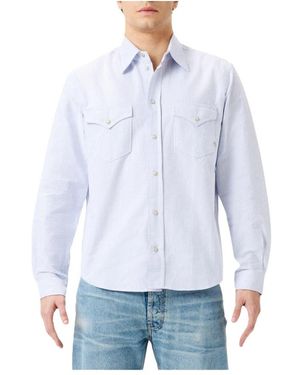 CYCLE Rayan Shirt - Blau