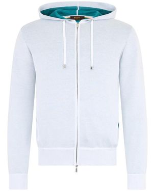 Moorer Zip-Throughs - Blue