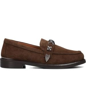 Toral Braune wildleder loafers