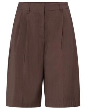 B.Young Casual Shorts - Marrón