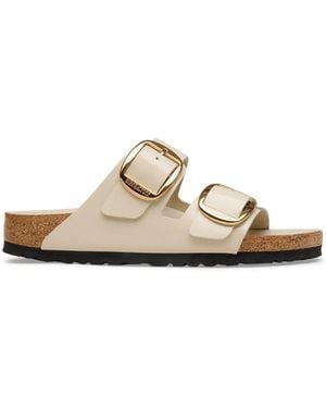 Birkenstock Sliders - White