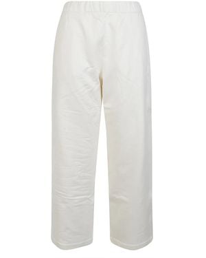 Max Mara Broeken ,Wit ,Filovia Jogger Pant