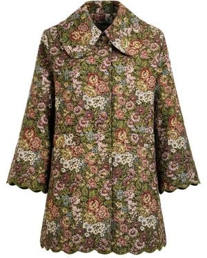 FARM Rio Single-Breasted Coats - Verde