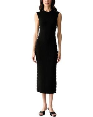 KARL LAGERFELD Knitted Dresses - Black