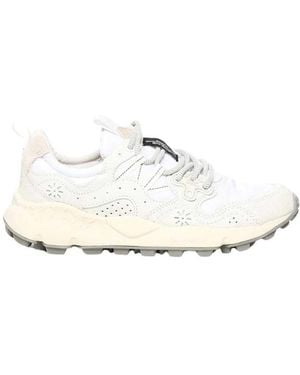 Flower Mountain Trainers - White