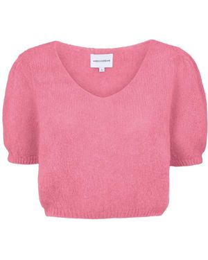 American Dreams Round-Neck Knitwear - Rose