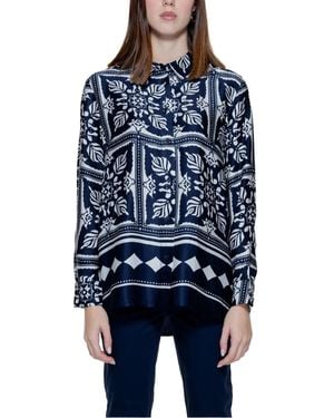 Street One Blouses - Blauw