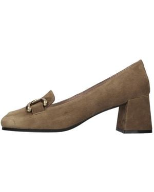 Bibi Lou Suède Loafers - Bruin