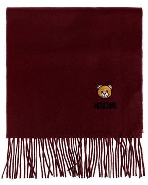 Moschino Winter Scarves - Rojo