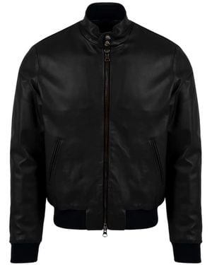 The Jack Leathers Leather Jackets - Black