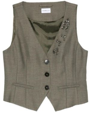 Marella Vests - Grey
