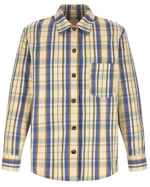 A.P.C. Casual Shirts - Azul