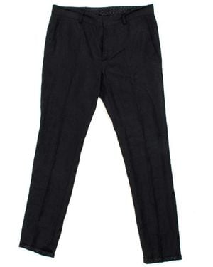 Daniele Alessandrini Slim-Fit Trousers - Black