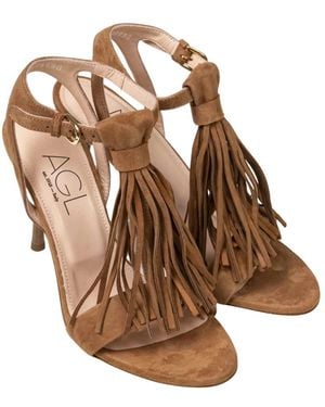 Agl Attilio Giusti Leombruni High Heel Sandals - Brown