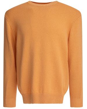 Beams Plus Round-Neck Knitwear - Oranje