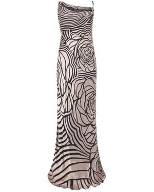 Alberta Ferretti Gowns - Marrón