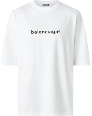 Balenciaga T-Shirts - Blanco