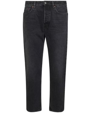 Saint Laurent Straight Jeans - Negro