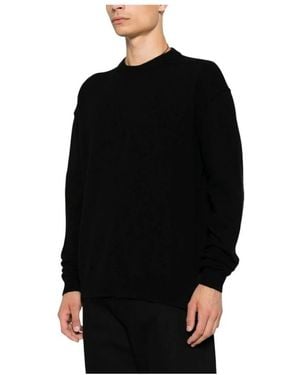Rick Owens Round-Neck Knitwear - Negro