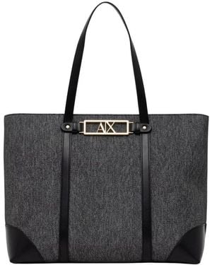 ARMANI EXCHANGE Shopper Bag - Schwarz