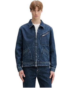 KENZO Denim Jackets - Blu