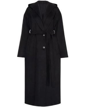 Sportmax Belted Coats - Noir