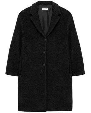 AMISH Single-Breasted Coats - Black