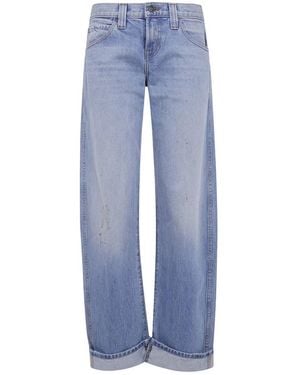 KHAITE Straight Jeans - Azul