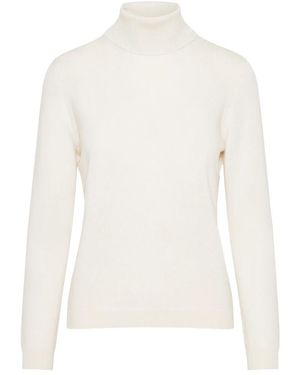 Barba Napoli Turtlenecks - White