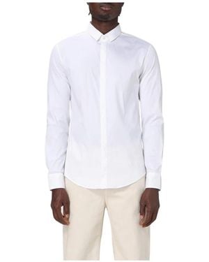 Emporio Armani Casual Shirts - White