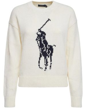 Polo Ralph Lauren Round-Neck Knitwear - White